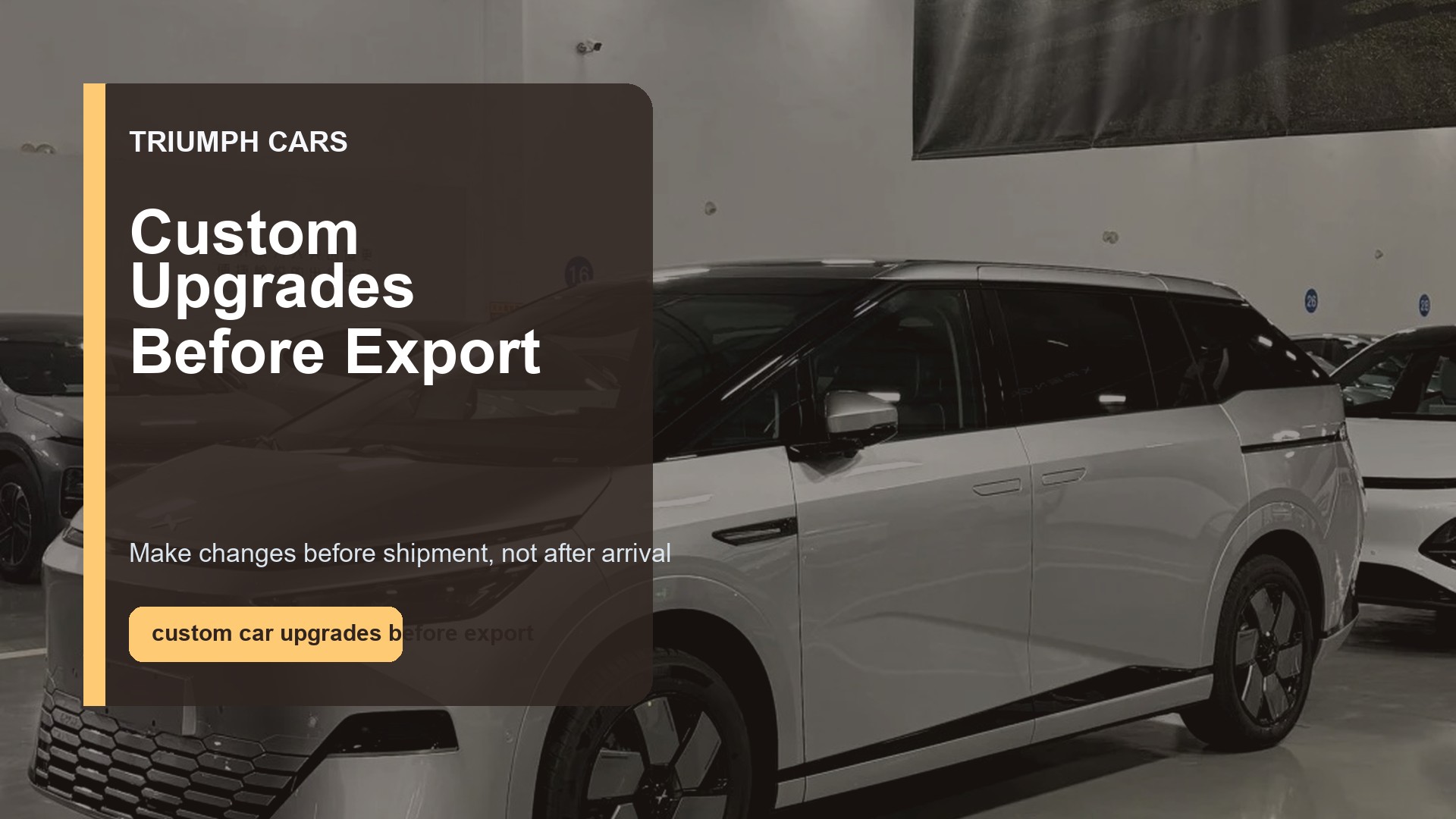 Custom Car Upgrades Before Export: Interior, Exterior and Accessories